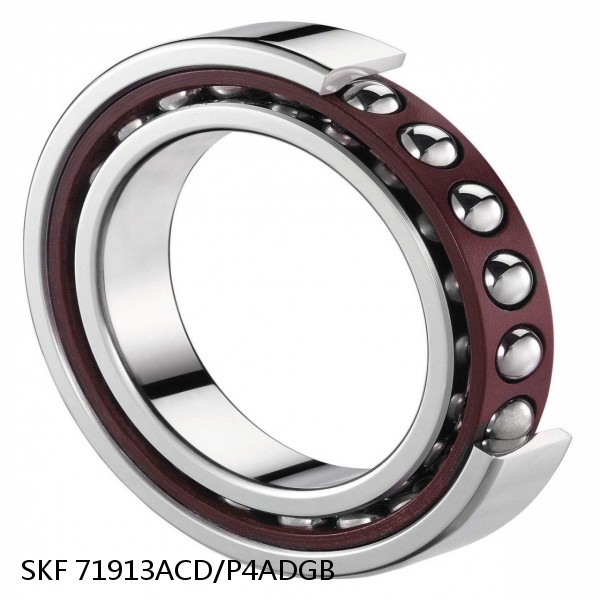 71913ACD/P4ADGB SKF Super Precision,Super Precision Bearings,Super Precision Angular Contact,71900 Series,25 Degree Contact Angle #1 small image