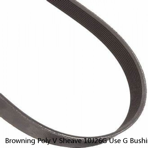 Browning Poly V Sheave 10J26G Use G Bushing New #1 small image