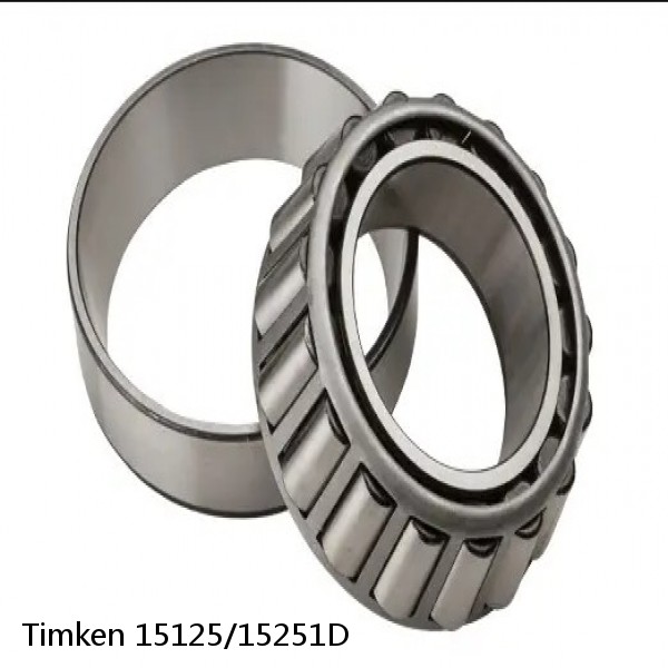 15125/15251D Timken Tapered Roller Bearing #1 image