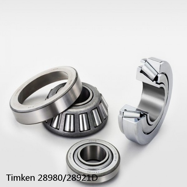 28980/28921D Timken Tapered Roller Bearing #1 image