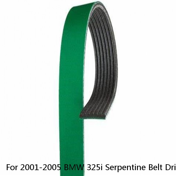 For 2001-2005 BMW 325i Serpentine Belt Drive Component Kit Gates 91541HH #1 image