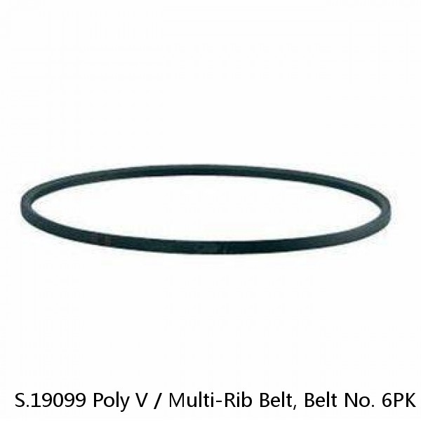 S.19099 Poly V / Multi-Rib Belt, Belt No. 6PK 2230 Fits Ford/New Holland #1 image